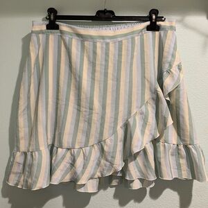 NWOT Lauren Conrad Striped Skirt